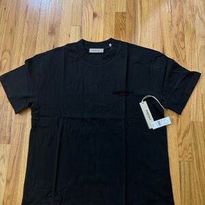Essentials Classic Black Short Sleeve Tee
